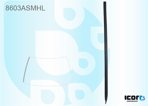 VW POLO 3D/5D HBK 2014- WS MOULDING - LEFT