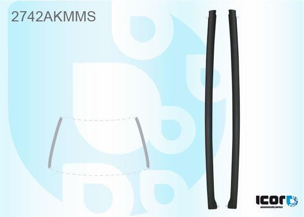 CITROEN C3 PICASSO 2009- KIT WS SIDE MOULDINGS - L+R