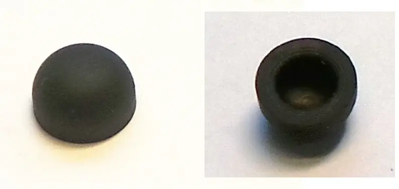 RUBBER DOPJES  IQBRIDGE (3 NODIG)