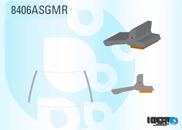 TOYOTA GRAND PRIUS 04/2012- WS SIDE PROFILE R W/ADHESIVE