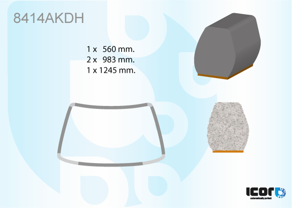 TOYOTA AYGO 3P/5P HBK 2014- JEU DE PROFILS INT POUR PB