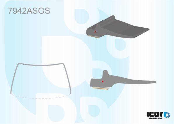 SUBARU LEGACY SAL / BRK - OUTBACK 2015- PROFIL DE PB AVEC BANDE ADHESIVE