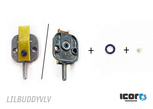 ZUIGER+KOGELTJE+O RING VOOR LILBUDDY