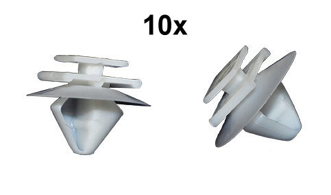 PEUGEOT BOXER II 2006- SET VAN 10 VR CLIPS