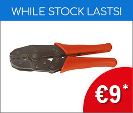 RATCHET CRIMPING TOOL INSULATED TERMINALS