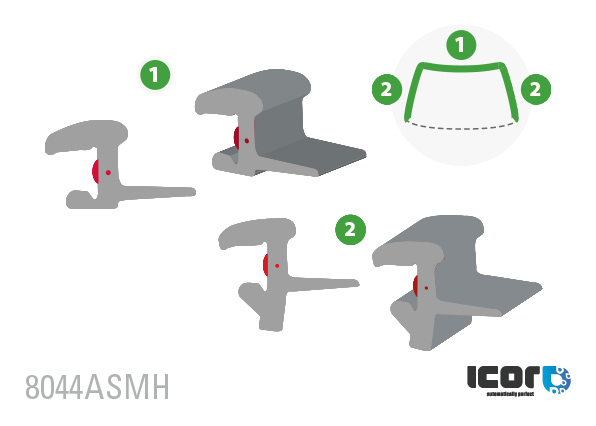 SUZUKI SWIFT 3P/5P HBK 2017- MOULURE DE PB
