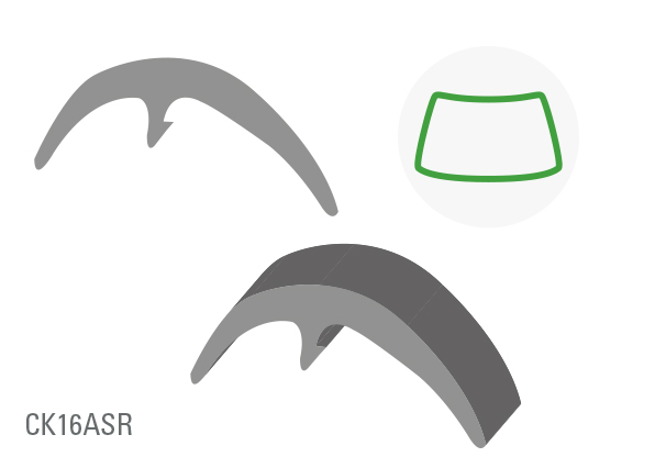 SETRA 315 GT HD VOORRUIT RUBBER