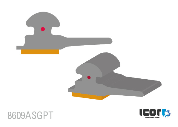 VW AMAROK 2016- PROFIL SUP DE PB AVEC BANDE ADHESIVE