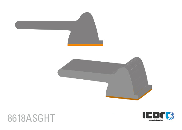 VW GOLF VII 2012- PROFIL SUP DE PB AVEC BANDE ADHESIVE