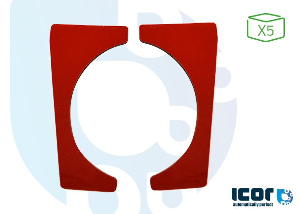 MERC ACTROS (5429)+MAN TGA - 5 PIECES ADHESIF SUPPORT CAMERA FRANCHISSEMENT DE VOIE