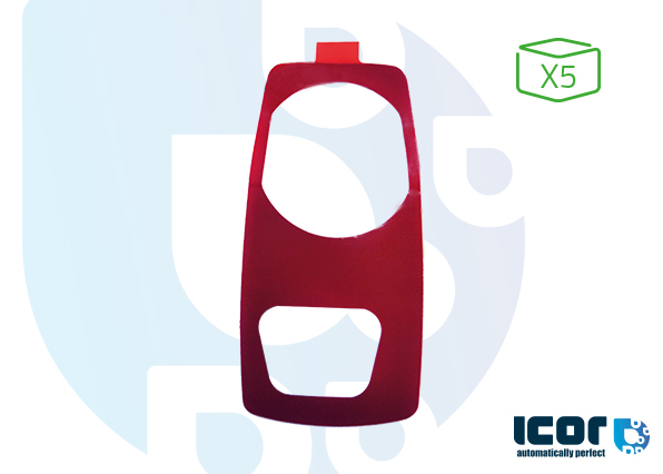 MERCEDES ACTROS 2011- ADHESIF DETECT/CAMERA (5444) - 5 PIECES