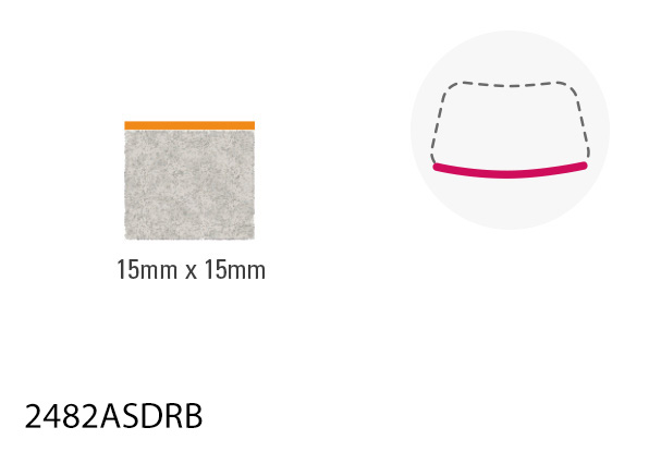BMW X1 SUV (F48) 2015- VOORRUIT ZELF-EXPANDERENDE SCHUIMRUBBER