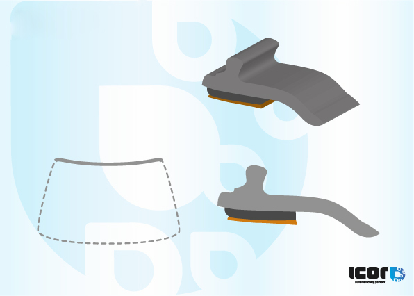 BMW X4 5D SUV (G02) 2018- PROFIL SUP PB AVEC BANDE ADHESIVE