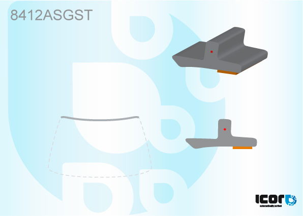 TOYOTA CAMRY HYBRID 4D SAL 2019 PROFIL SUP PB AVEC BANDE ADHESIVE