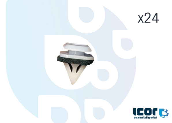 CITROEN C5 AIRCROSS 5D SUV 2018- KIT 24 x CLIPS VOORRUIT ZIJKANT (LINKS = RECHTS )