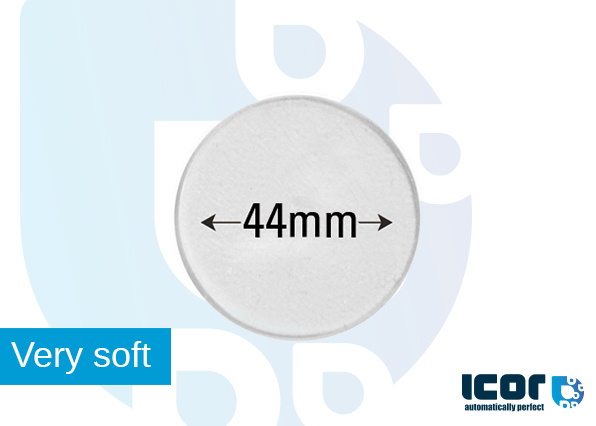 SILICONE SOUPLE POUR DETECTEUR - ROND 43mm SCANIA (sans trou)
