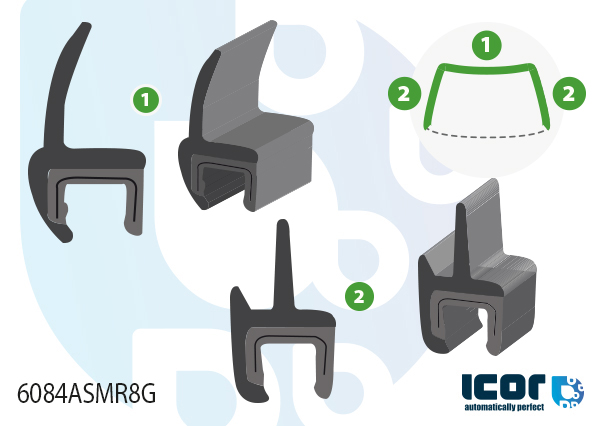 NISSAN QASHQAI 5D SUV P32S MET PANORAMISCH DAK + CAMERA 2014- EASY FIT VOORRUIT SIERLIJST