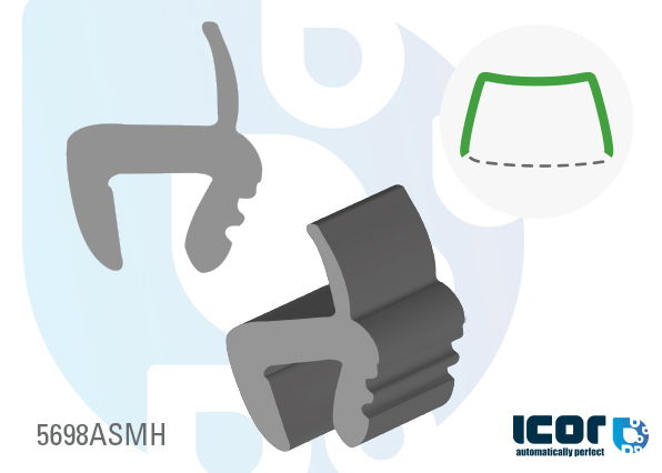 SPACE STAR (MIRAGE) 5D HBK 2013/ATTRAGE 4D SAL 2015- MOULURE 3/4 PARE-BRISE