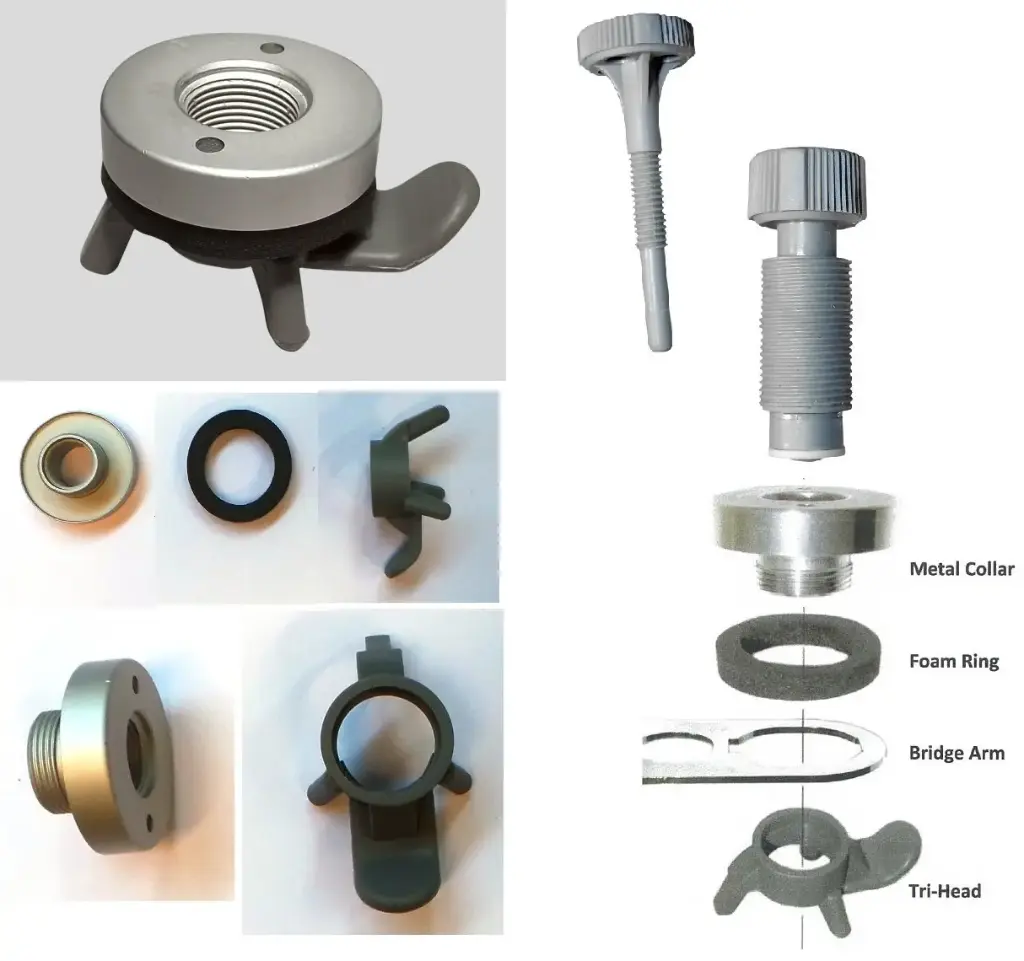 UPGRADE KIT INJECTOR SET 14MM FOR BRIDGE
