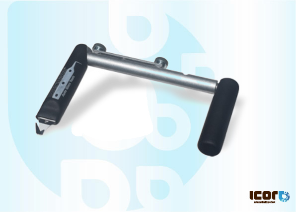 COUTEAU A FROID SPECIAL 2 MAINS+ 1 lame 25 mm