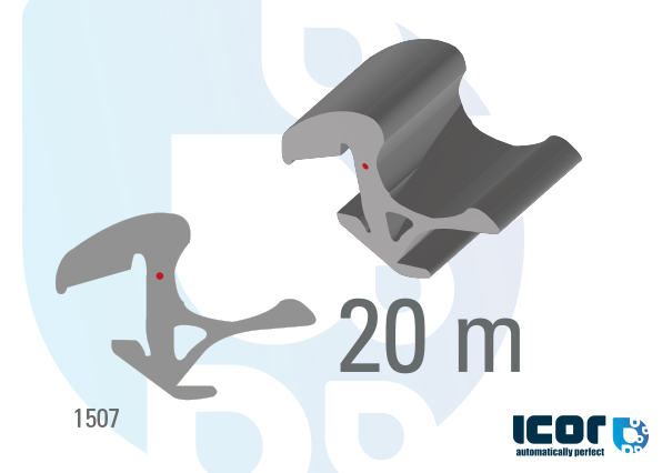 ROL 20 M PVC PROFIEL "AZIATISCH"