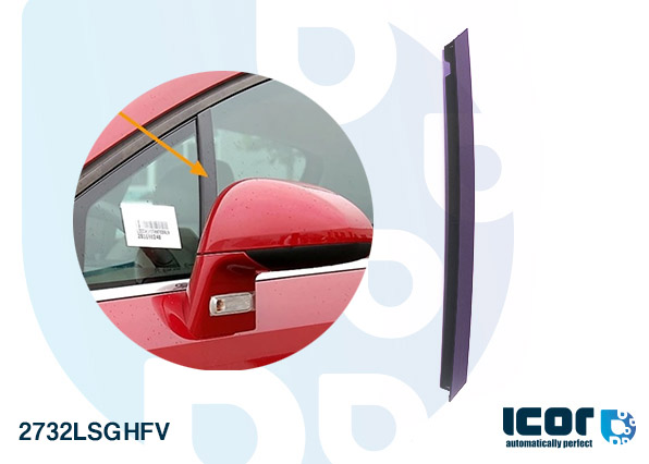 CITROEN C4 3D+5D 09/2004 -VOORRUIT LINKER BINNENZIJDE (DRAAGLIJST)