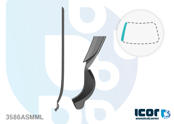 FORD CARS & VANS - S MAX 10/2015 - WS MOULDING - LEFT EXTERIOR