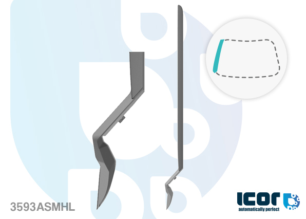 FORD CARS & VANS - FOCUS 5D HBK 2018 - WS MOULDING LEFT