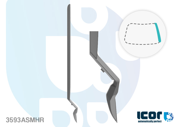 FORD CARS & VANS - FOCUS 5D HBK 2018 - WS MOULDING - RIGHT