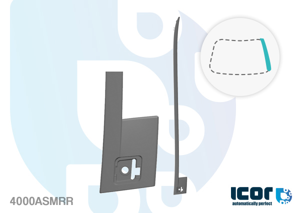 HONDA - CRV 2007 - VOORRUIT SIERLIJST - RECHTS