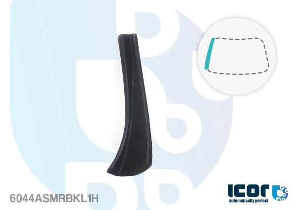 NISSAN - QASHQAI ( P32L) 2010 - WS MOULDING BOTTOM CORNER LEFT CHANGE TO PROFILE DESIGN