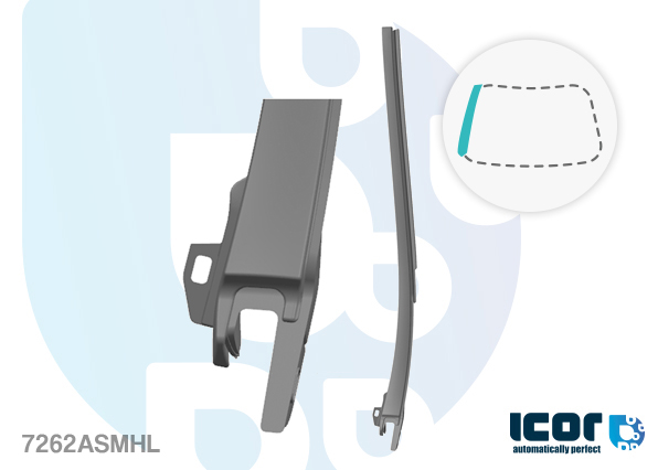 RENAULT - CLIO 3D 2005 - MOULURE PB - GAUCHE