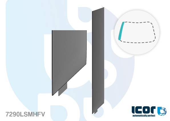 RENAULT - CLIO IV HBK/CLIO IV EST "GRANDTOUR" 2013 - LEFT MOULDING F VENT