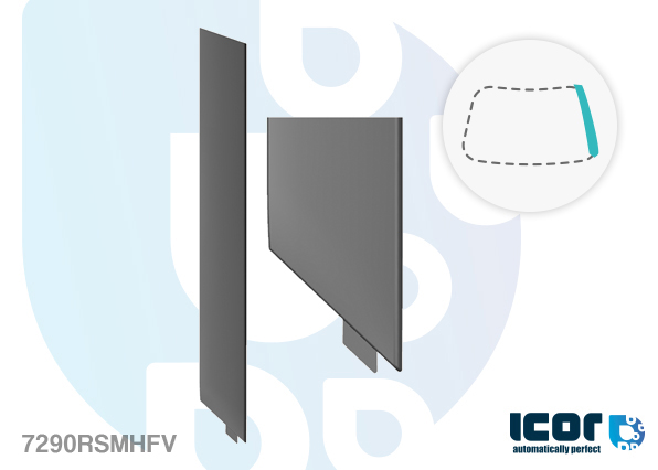 RENAULT CLIO IV HBK/CLIO IV EST "GRANDTOUR" 2013 - SIERLIJST VOORRUIT RECHTS