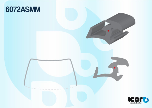 NISSAN SERENA C25 MPV 2005 - VOORRUIT SIERLIJST