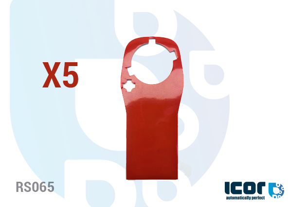 DAF XF/XG/XE 2022 -  5 x ADHESIFS SUR MESURE POUR SUPPORT DE CAMERA