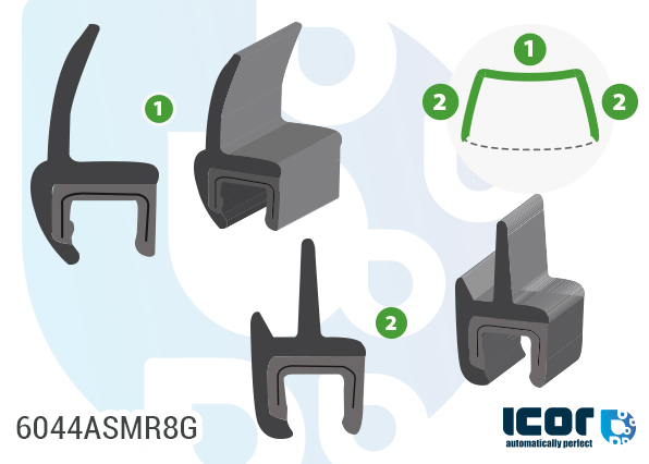 NISSAN QASHQAI ( P32L) MET ZONNEDAK 2006 - EASY FIT VOORRUIT SIERLIJST