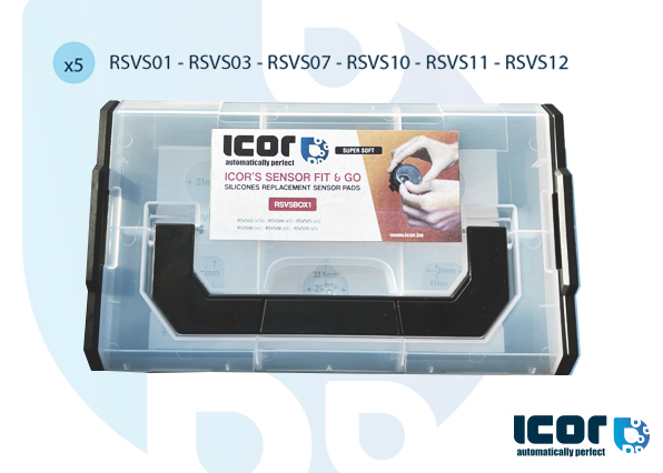 SENSORPADS BOX 2 - 5x RSVS01 - 5x RSVS03 - 5x RSVS07 - 5x RSVS10 - 5x RSVS11 - 5x RSVS12