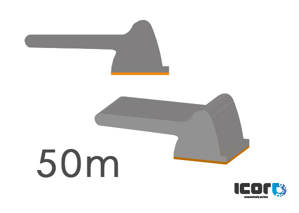 ROULEAU DE PROFIL VOLKSWAGEN - (50 METRES)