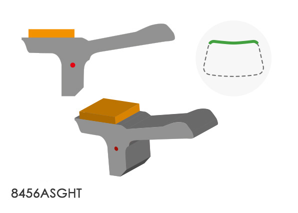 TOYOTA PRIUS 5D HBK 2023 - SIERLIJST BOVEN VOORRUIT