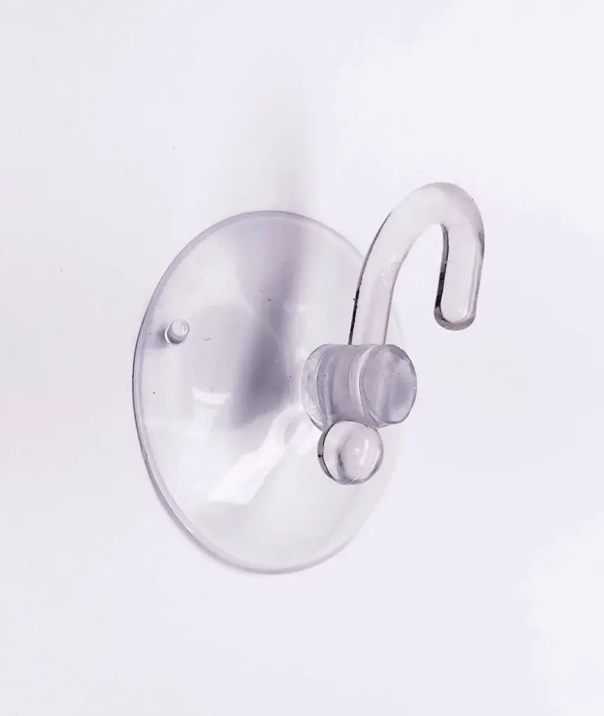 SUCTION CUP WITH HOOK FOR SPIRAL PIPE OF THE WIZZIQAUTOMAT