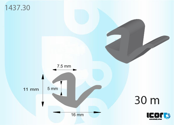 ROLL OF 30 M VW TRANSPORTER T4 - PROFILE