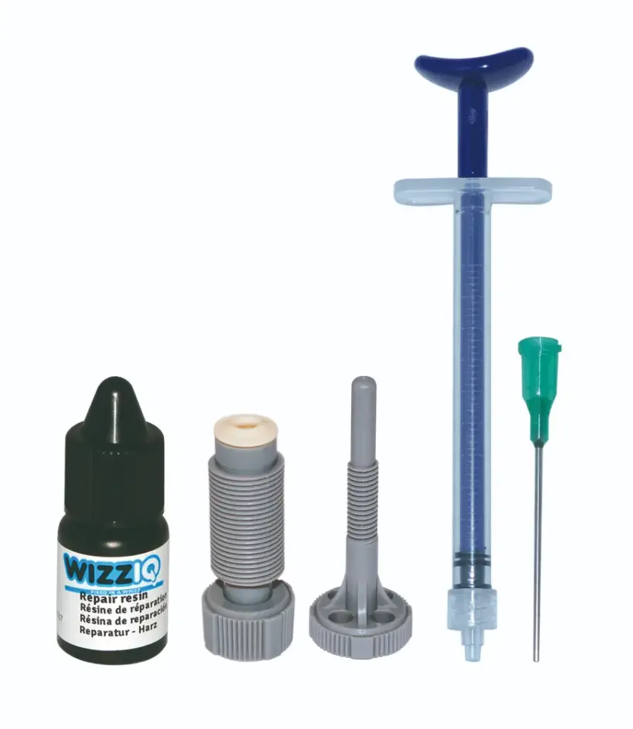 2ML WIZZIQ HARS + GRIJS INJECTOR + INJECTIESPUIT EN NAALD