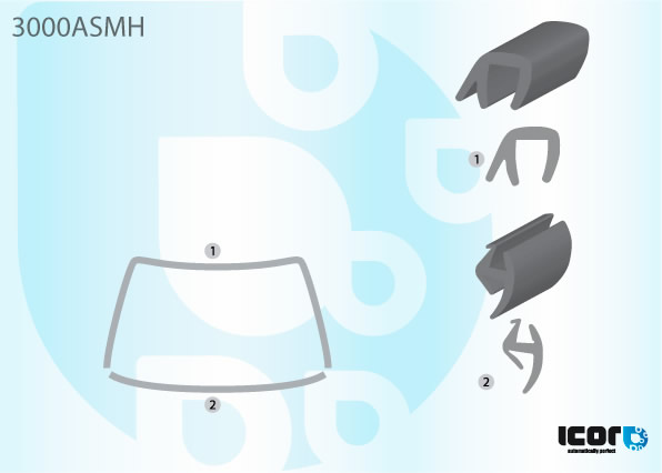 DAEWOO NEXIA 95- WS MOULDING