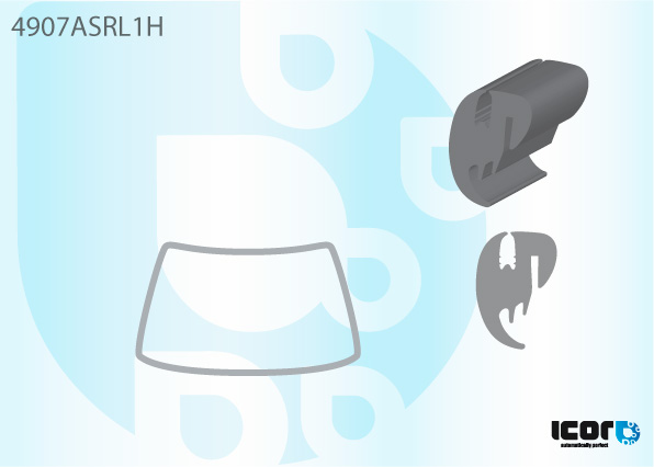 MAN F2000 LARGE 97- JOINT DE PARE-BRISE