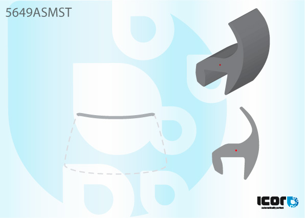 MITSUBISHI GALANT SAL+EST 97- WS UPPER MOULDING