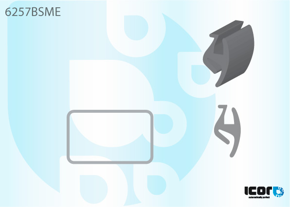 VAUXH/OPEL ASTRA BRK 91-97 SIERLIJST ACHTERRUIT