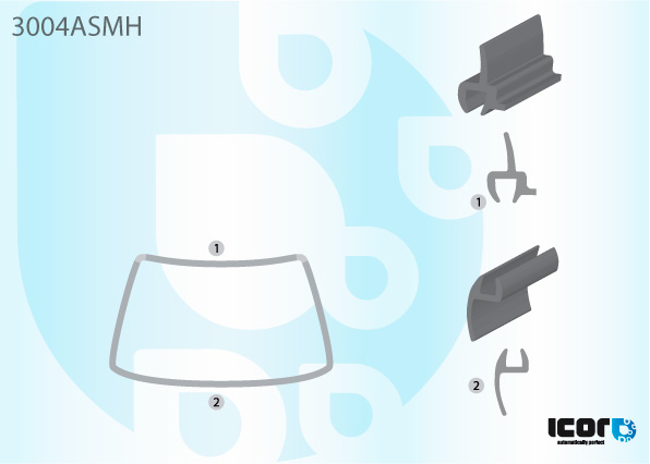 DAEWOO NUBIRA 97- WS MOULDING