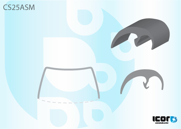 SETRA S315HD/HDH 91-11/96 VR RUBBER