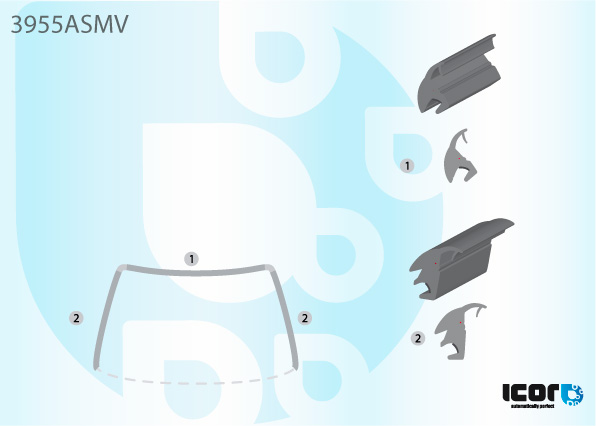 HONDA SHUTTLE 01/98- WS U MOULDING